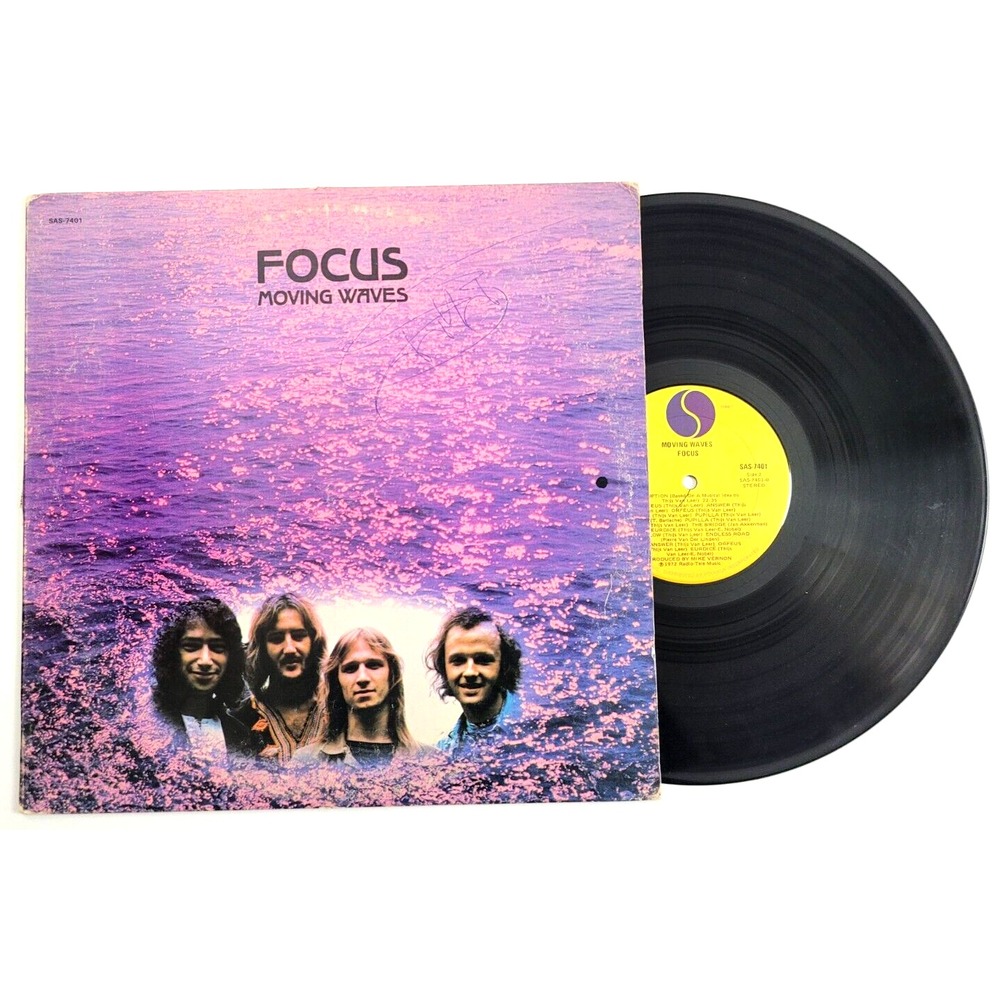 FOCUS - MOVING WAVES - ROCK LP SIRE RECORDS